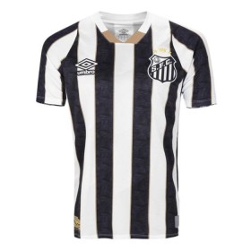 Santos FC Neymar JR 10 Fotbollströjor Barn Borta tröja 2024-25 Kortärmad